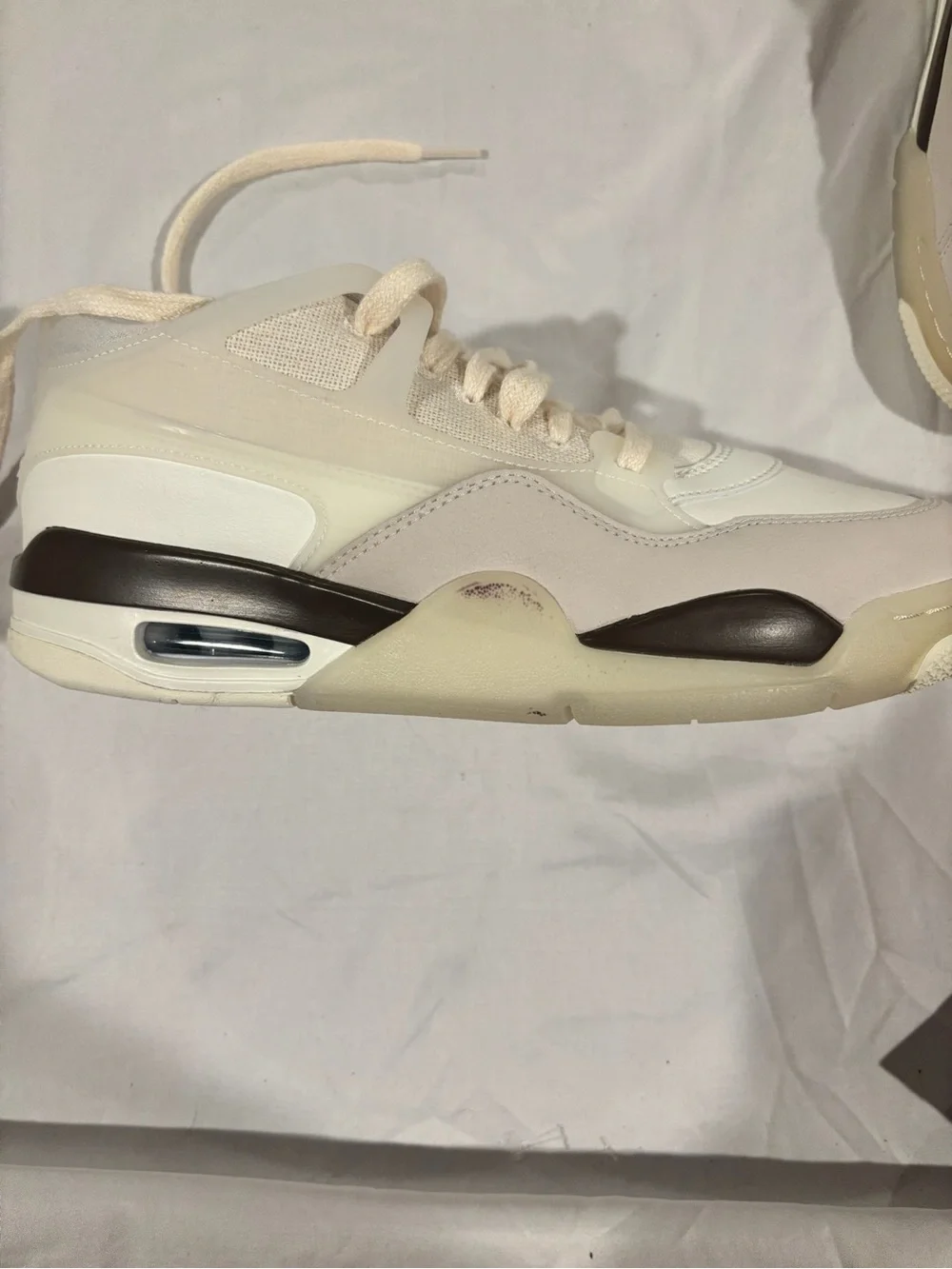 JORDAN Hemp MENS AIR JORDAN 4 RM BASKETBALL SHOES Sail Light Bone Streetwear BTC